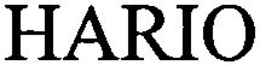 HARIO trademark