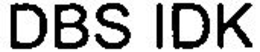 DBS IDK trademark