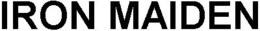 IRON MAIDEN trademark