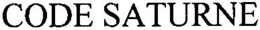 CODE SATURNE trademark