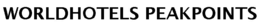 WORLDHOTELS PEAKPOINTS trademark