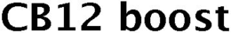 CB12 BOOST trademark