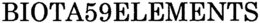 BIOTA59ELEMENTS trademark