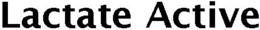 LACTATE ACTIVE trademark
