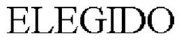 ELEGIDO trademark