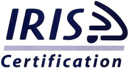 IRIS CERTIFICATION trademark