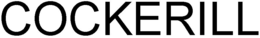 COCKERILL trademark