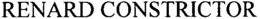 RENARD CONSTRICTOR trademark