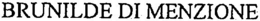 BRUNILDE DI MENZIONE trademark