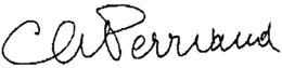 CH PERRIAND trademark