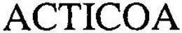 ACTICOA trademark