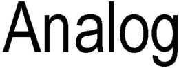 ANALOG trademark