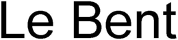 LE BENT trademark