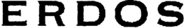 ERDOS trademark
