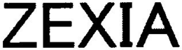 ZEXIA trademark
