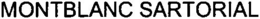 MONTBLANC SARTORIAL trademark