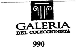 GALERIA DEL COLECCIONISTA 990 trademark