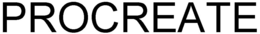 PROCREATE trademark