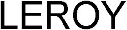 LEROY trademark