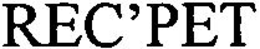 REC'PET trademark
