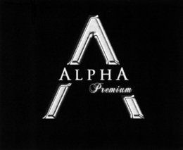 A ALPHA PREMIUM trademark