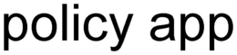 POLICY APP trademark