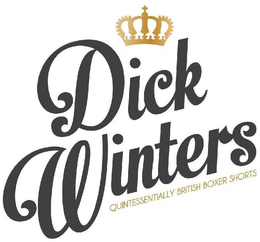 DICK WINTERS QUINTESSENTIALLY BRITISH BOXER SHORTS trademark