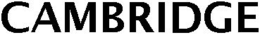 CAMBRIDGE trademark