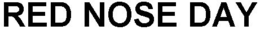 RED NOSE DAY trademark