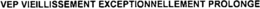 VEP VIEILLISSEMENT EXCEPTIONNELLEMENT PROLONGE trademark