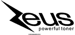 ZEUS POWERFUL TONER trademark
