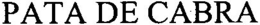 PATA DE CABRA trademark