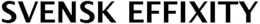 SVENSK EFFIXITY trademark