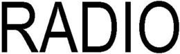 RADIO trademark