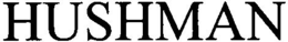 HUSHMAN trademark