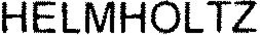 HELMHOLTZ trademark