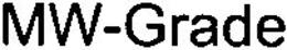 MW-GRADE trademark
