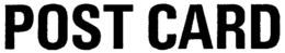 POST CARD trademark