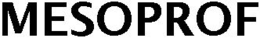 MESOPROF trademark