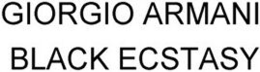 GIORGIO ARMANI BLACK ECSTASY trademark