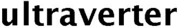 ULTRAVERTER trademark