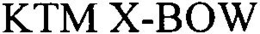 KTM X-BOW trademark