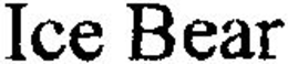 ICE BEAR trademark