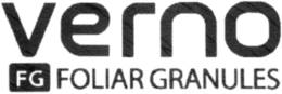 VERNO FG FOLIAR GRANULES trademark