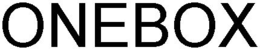 ONEBOX trademark