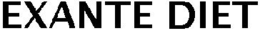 EXANTE DIET trademark