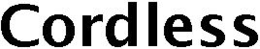 CORDLESS trademark