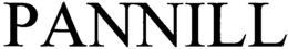 PANNILL trademark