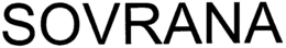 SOVRANA trademark
