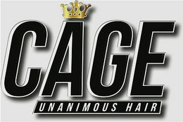 CAGE UNANIMOUS HAIR trademark